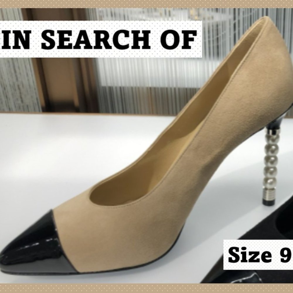 FOUND! Chanel Pearl Heels
